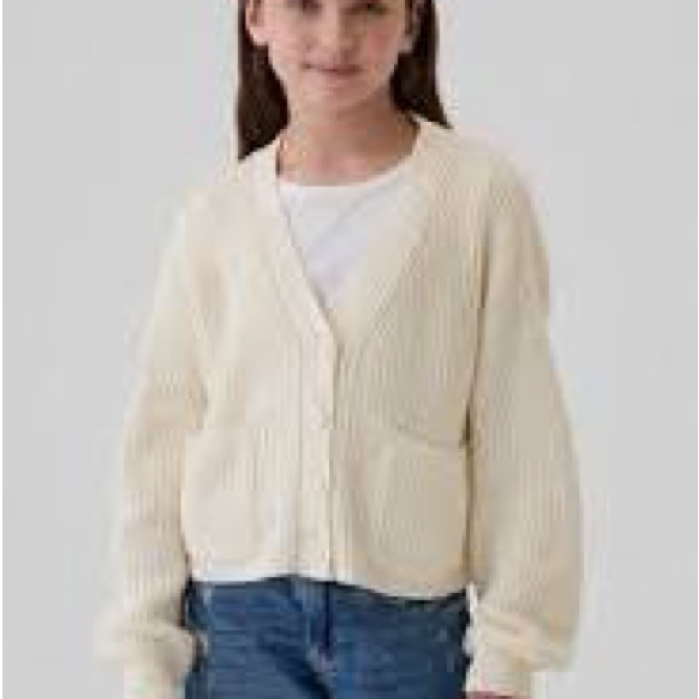 Cream Knit Cardigan